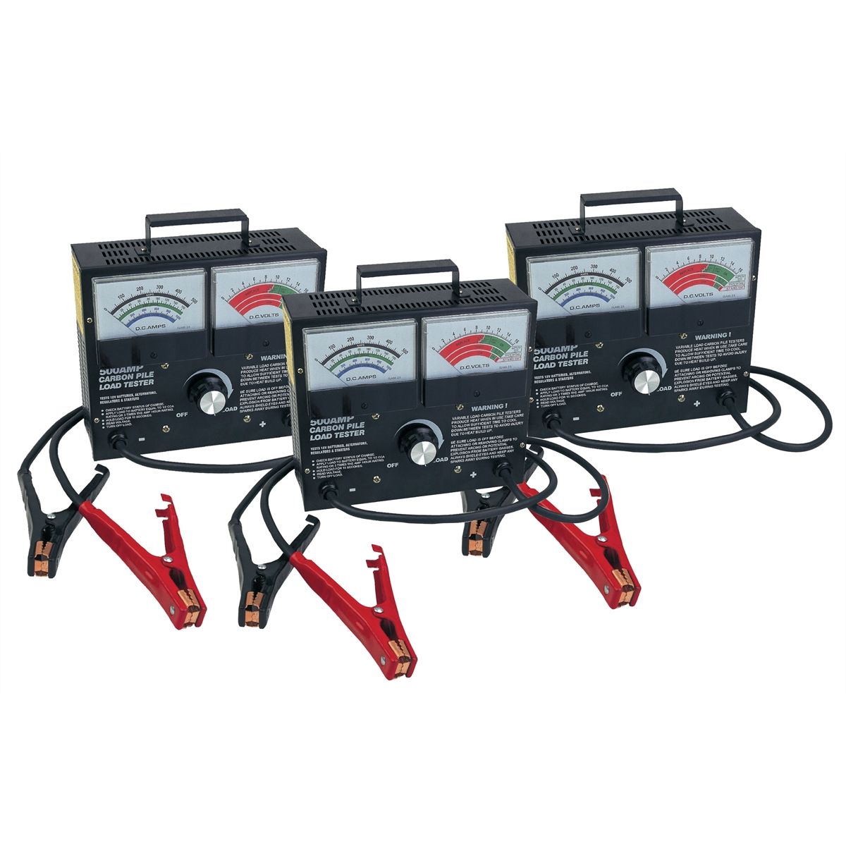 500A Carbon Pile Load Tester - 3pk