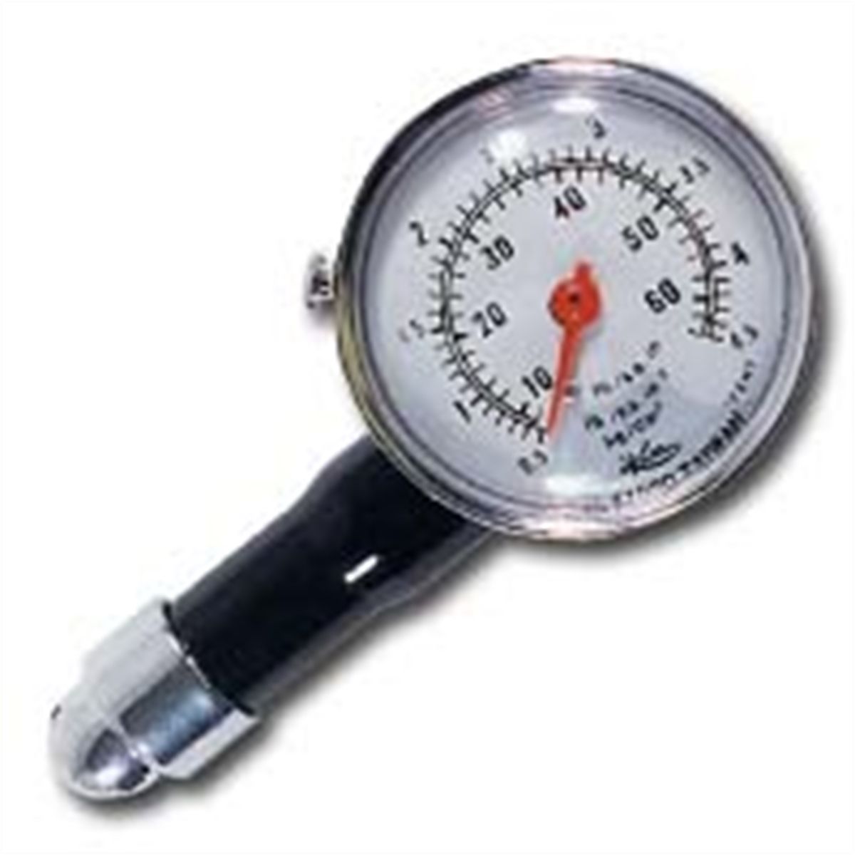 TIRE PRESSURE GAUGE 10 TO 60LB. CARDED