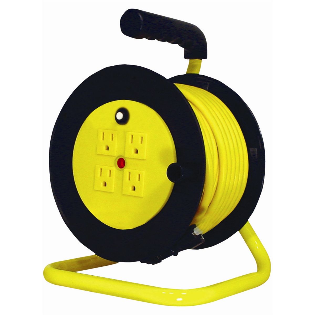 Ext Cord Reel w/ 4 Outlets - 4