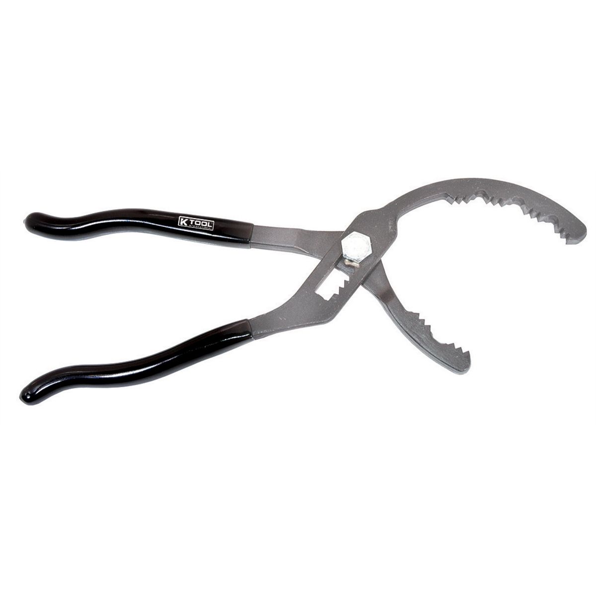 Performance Tool W54310 Small Straight Jaw Oil Filter Pliers - Grips 2-1/4" To 3-1/2" Filters, 3 Position Lock - View #3