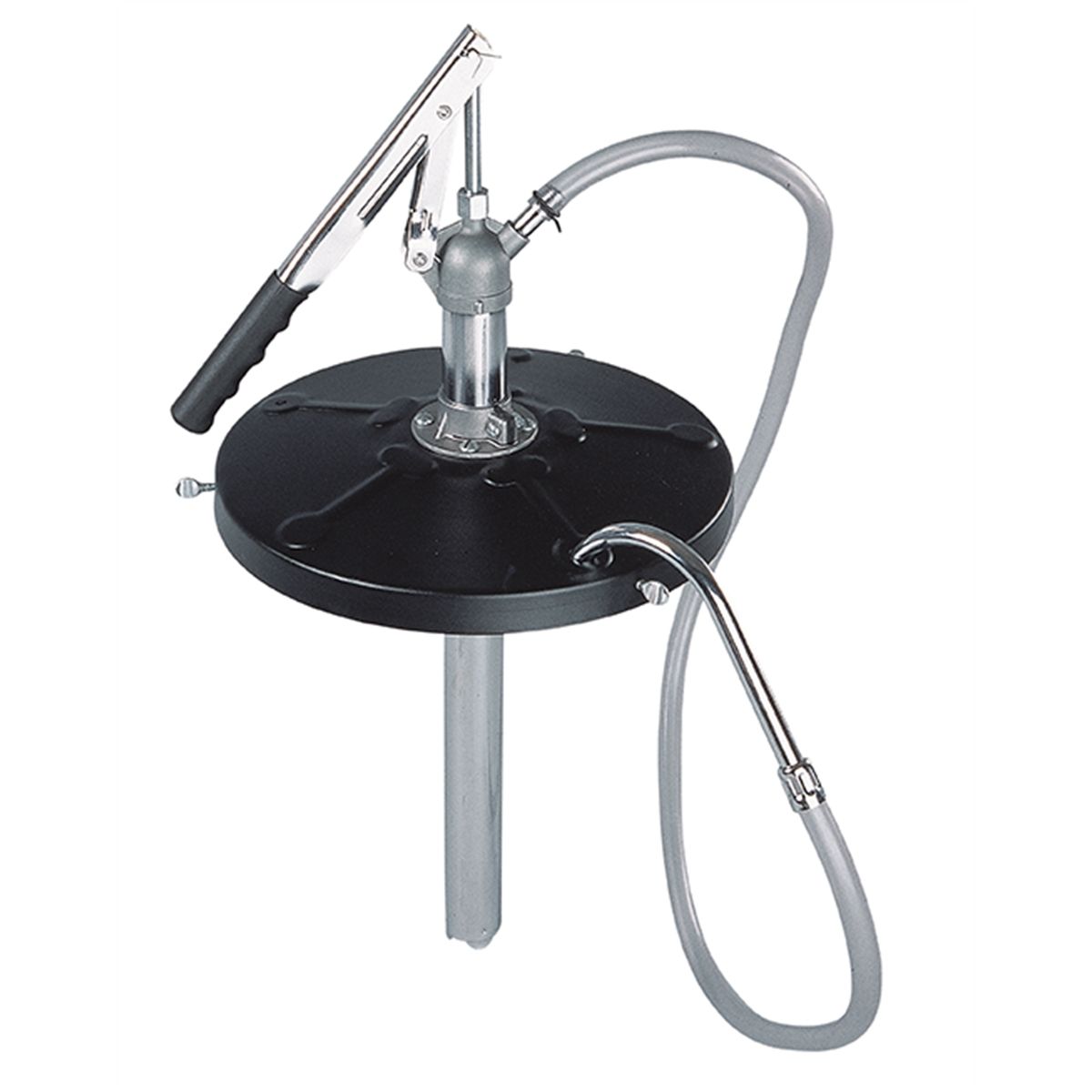5 Gallon Lever Action Bucket Pump with Hose and Drum Cover