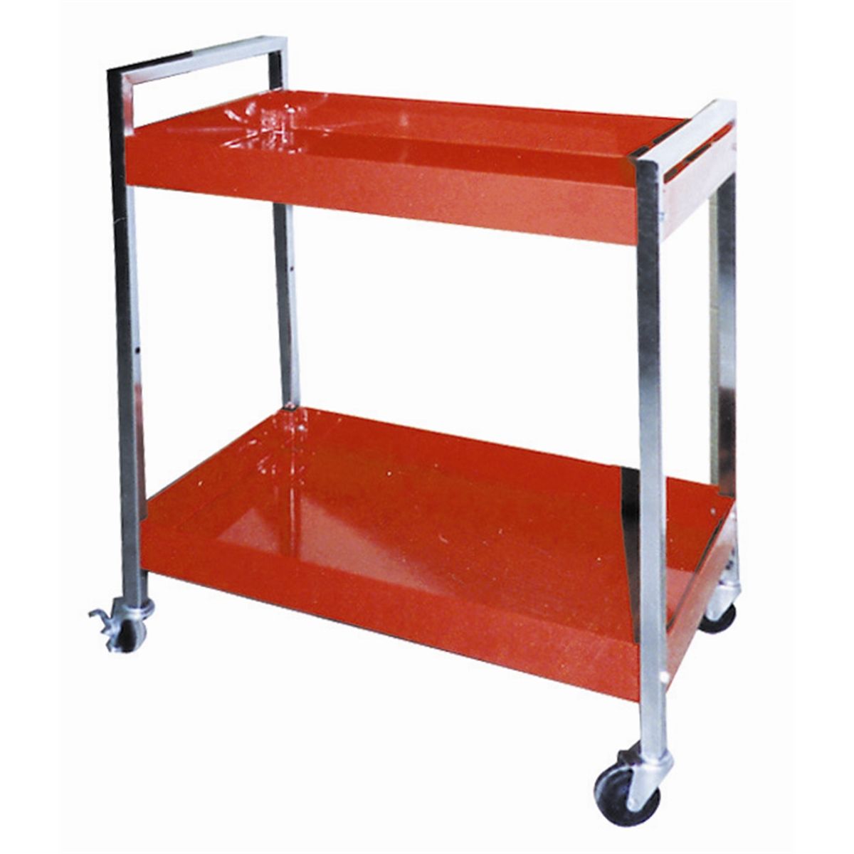 Deluxe Tool Cart - 2-Shelf - 29-1/4 In