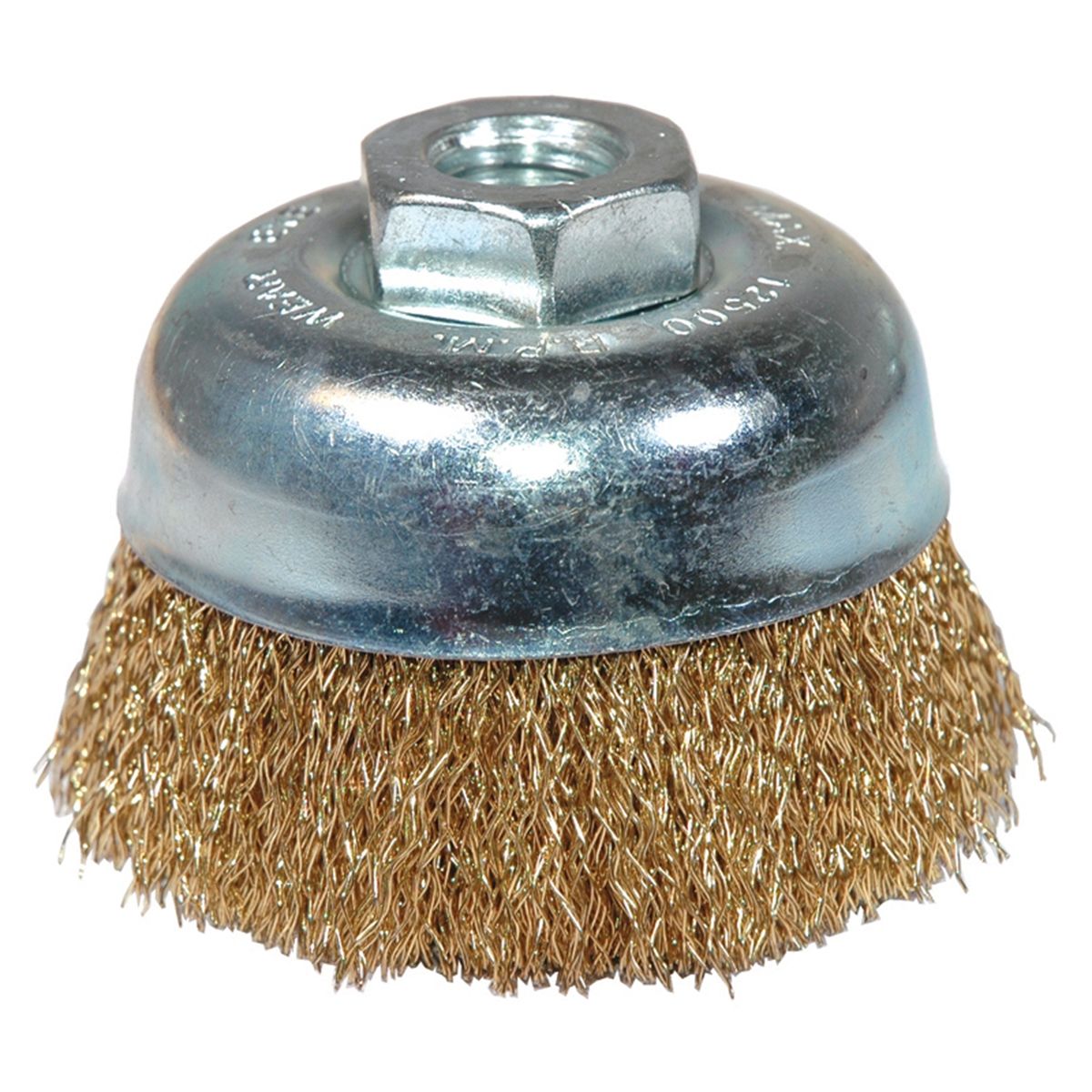 BRUSH 3" CRIMPED CUP COARSE
