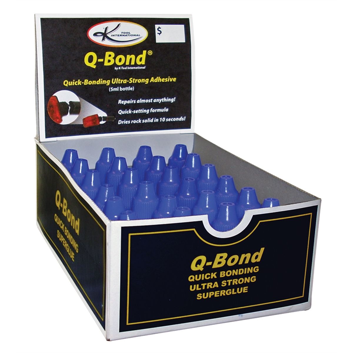 Q-BOND Adhesive 24pc Counter Display