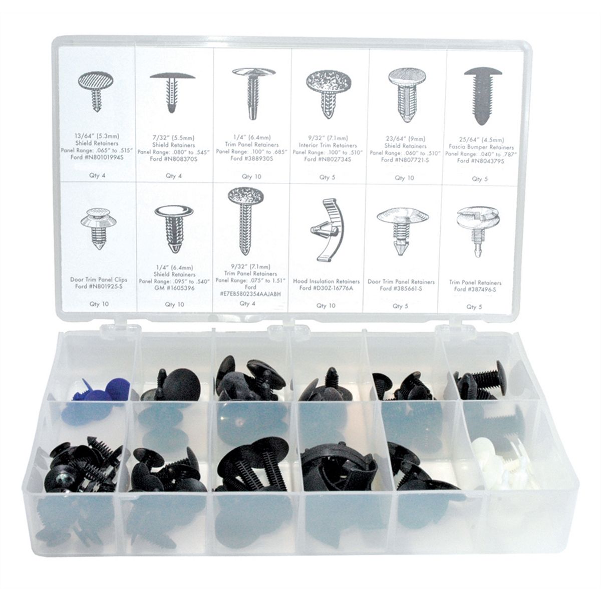 82 Piece Ford Body Retainer Kit