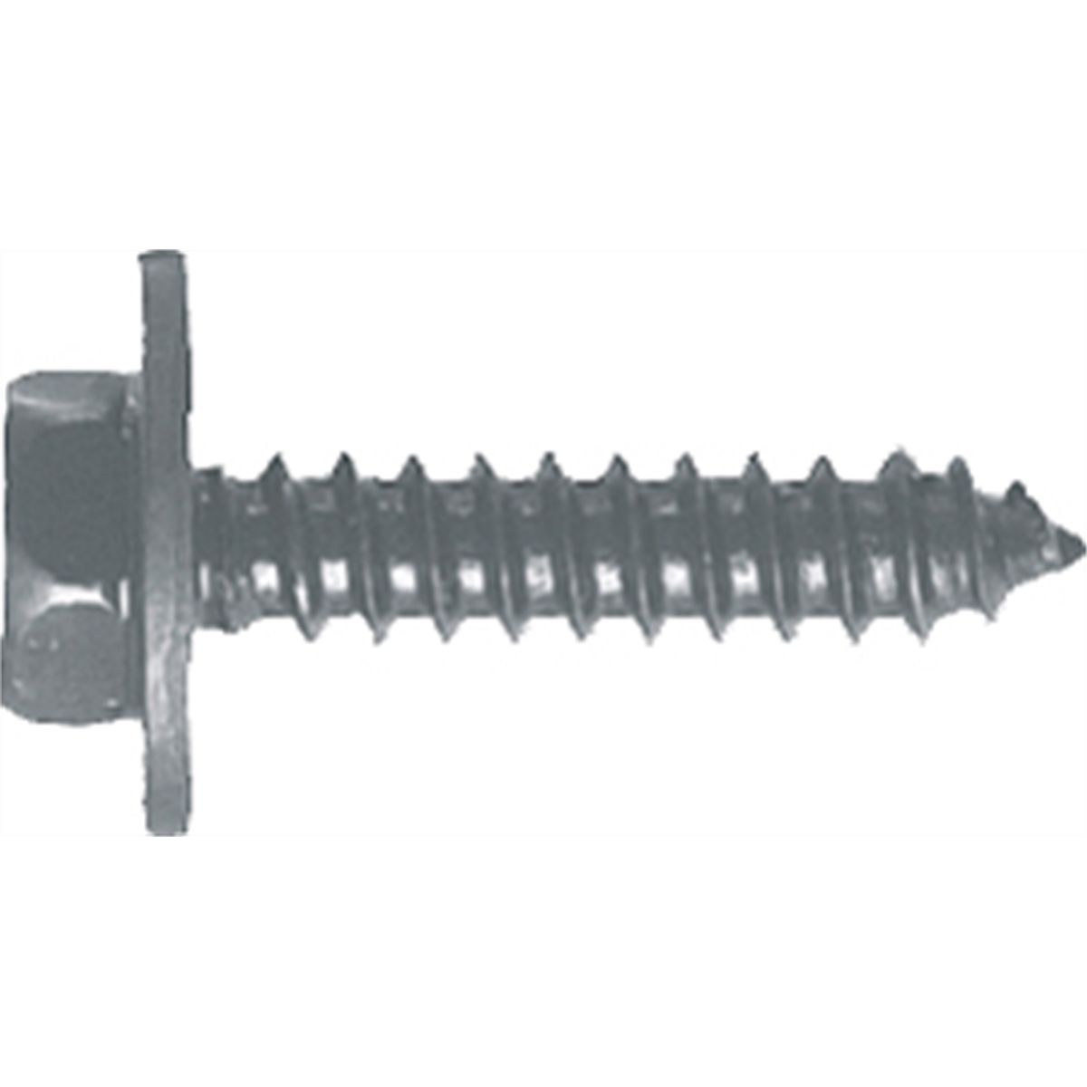 7MM-SHEET METAL SCREWS BLACK