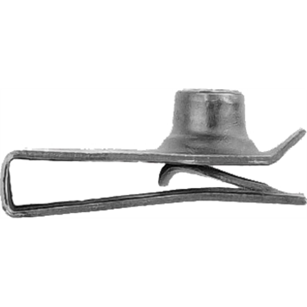 1.00MM-EXTRUDED U NUT BLACK BULK 100