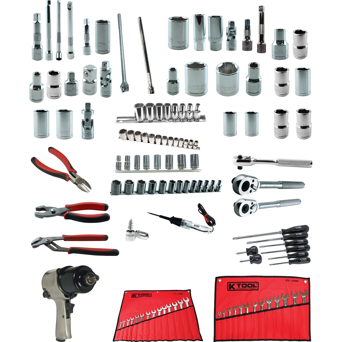 K Tool VoTech II Automotive Tool Kit 50-Piece Set