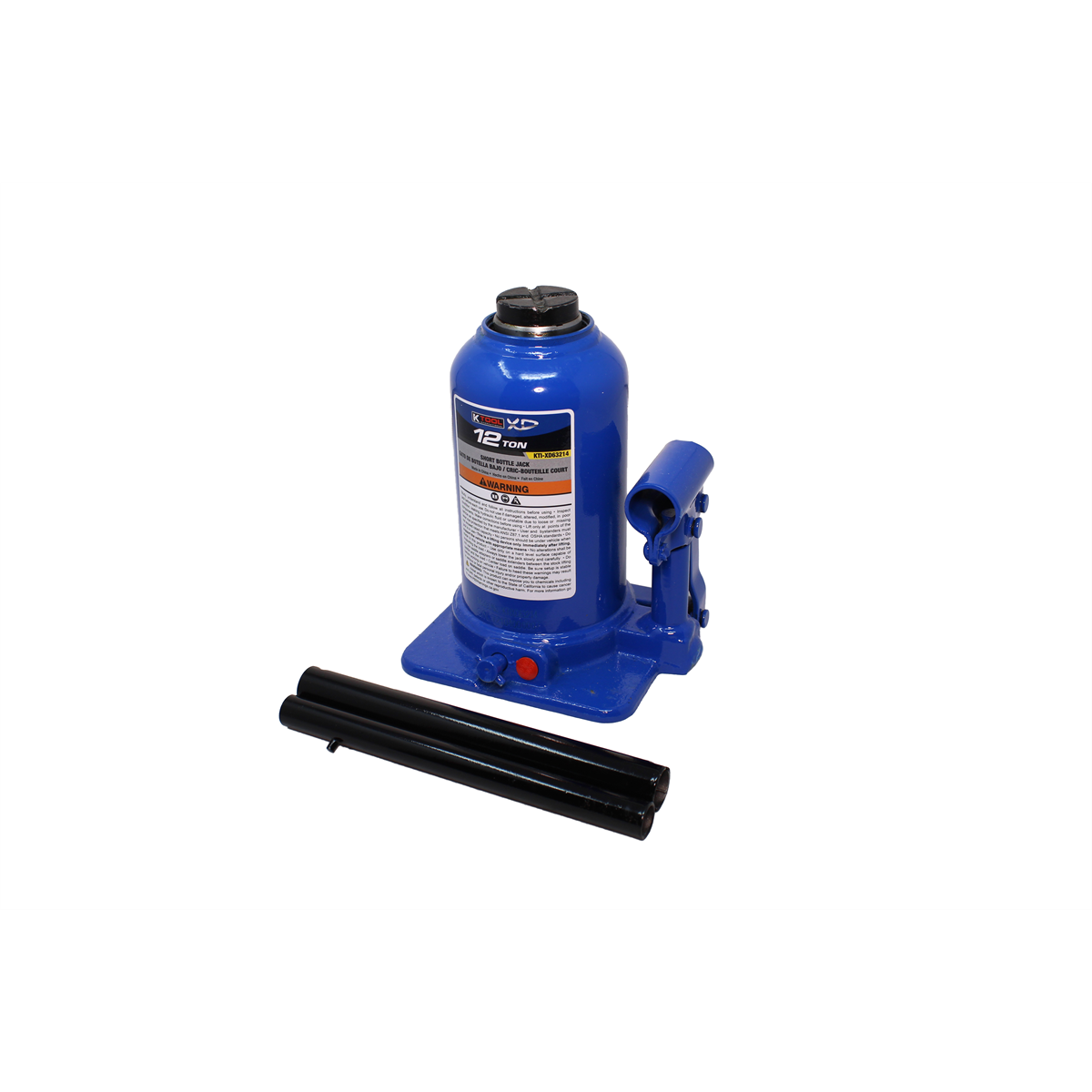 12-TON SHORT BOTTLE JACK (WELDED)