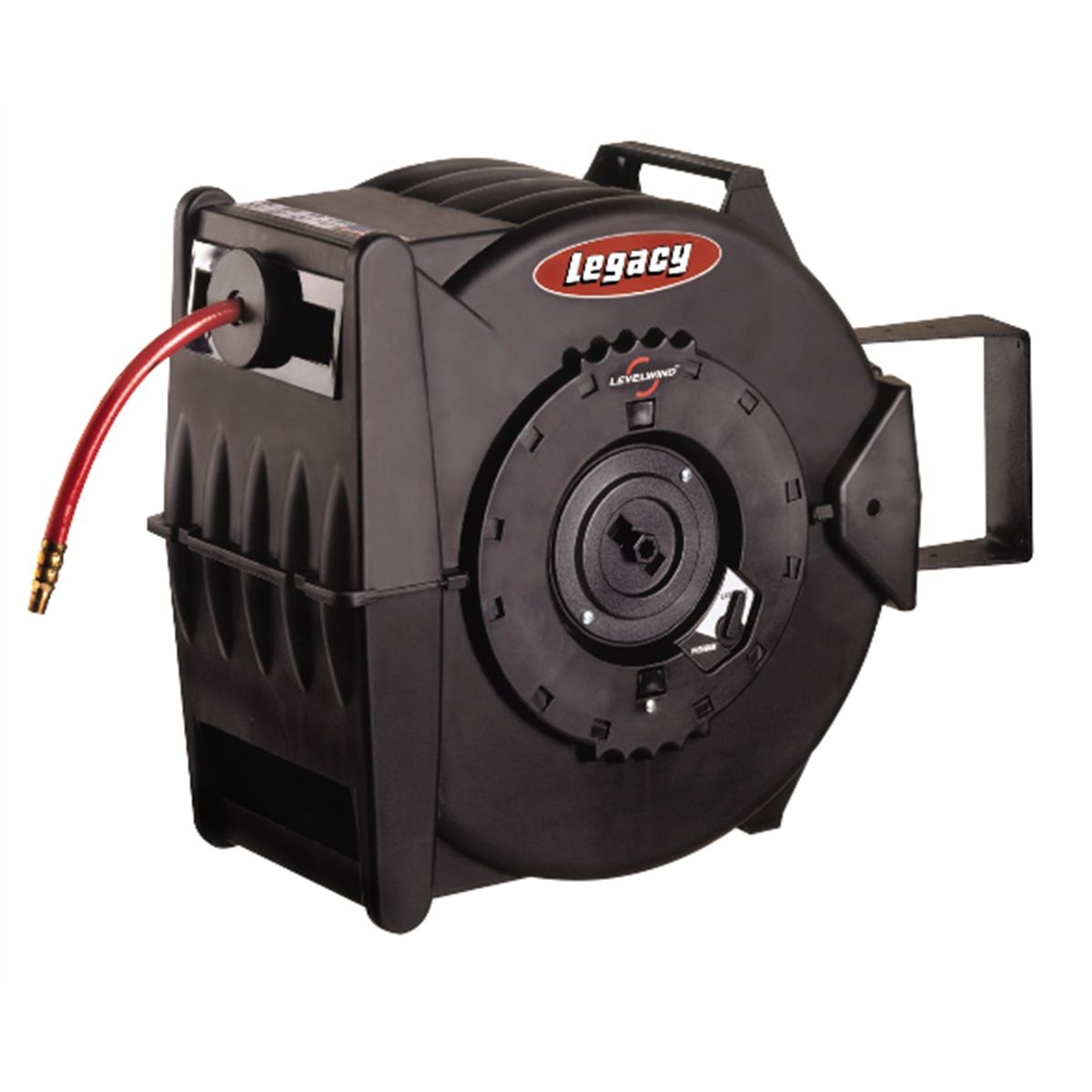 Levelwind Retractable Air Hose Reel 3/8 ID x 50`
