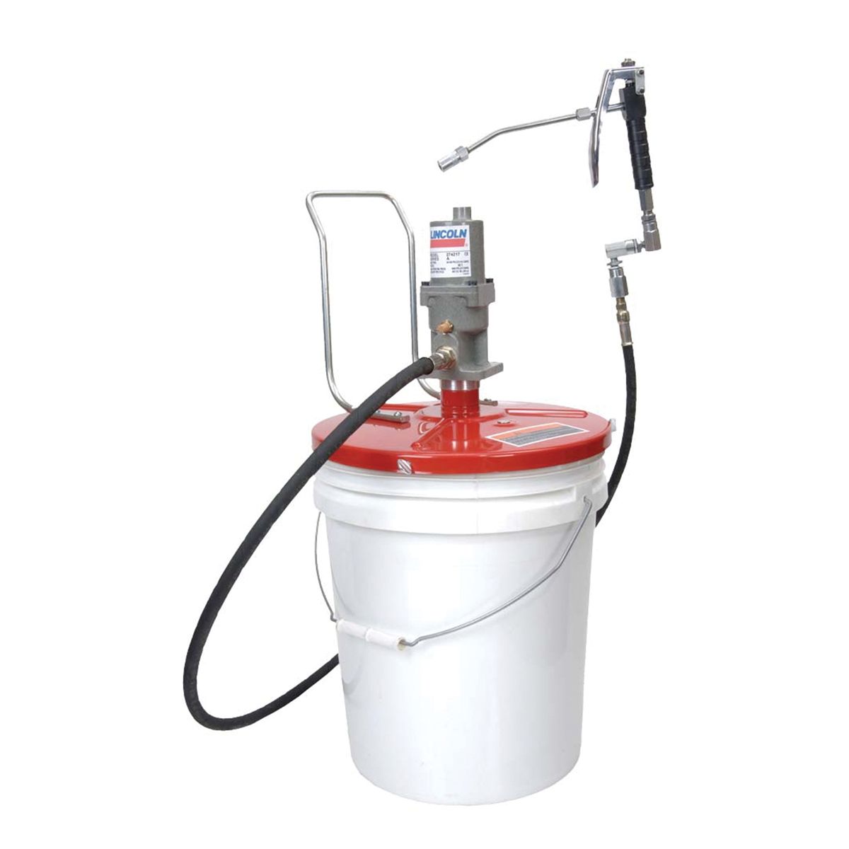  Lincoln Lubrication G400 Lever Action Bucket Pump for 5 Gallon  Bucket : Automotive