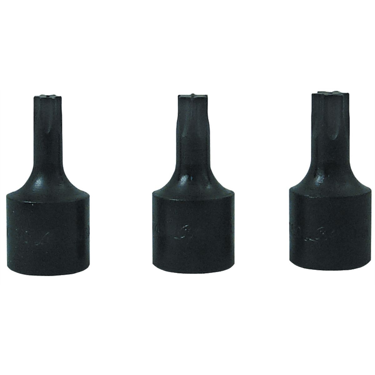 3/8 Inch Drive Brake Caliper Torx Bit Set T-40, T-45, T-50