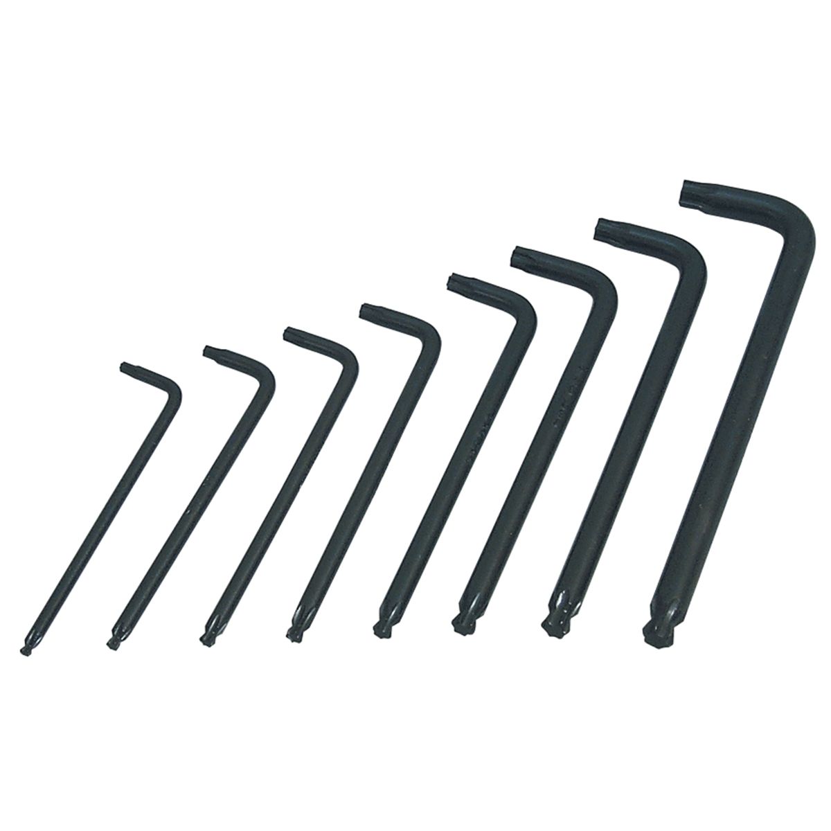 Ball Torx Wrench Set - 8 Pc - T-15 to T-50