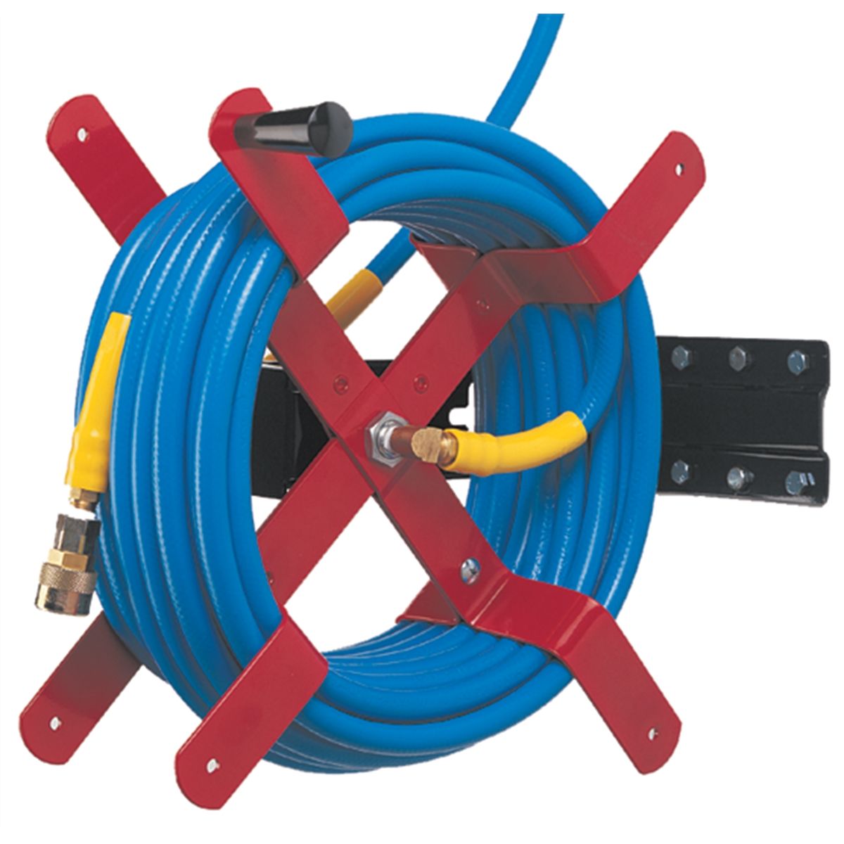 KING INDUSTRIAL King Canada 1/4-in x 100-ft Manual Air Hose Reel