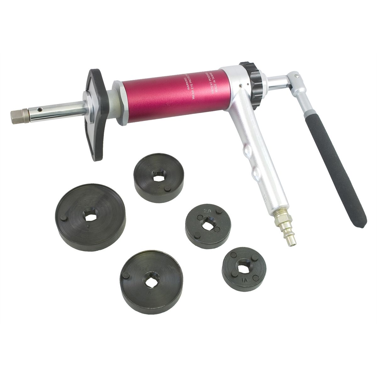 Brake piston tool, pneumatic 