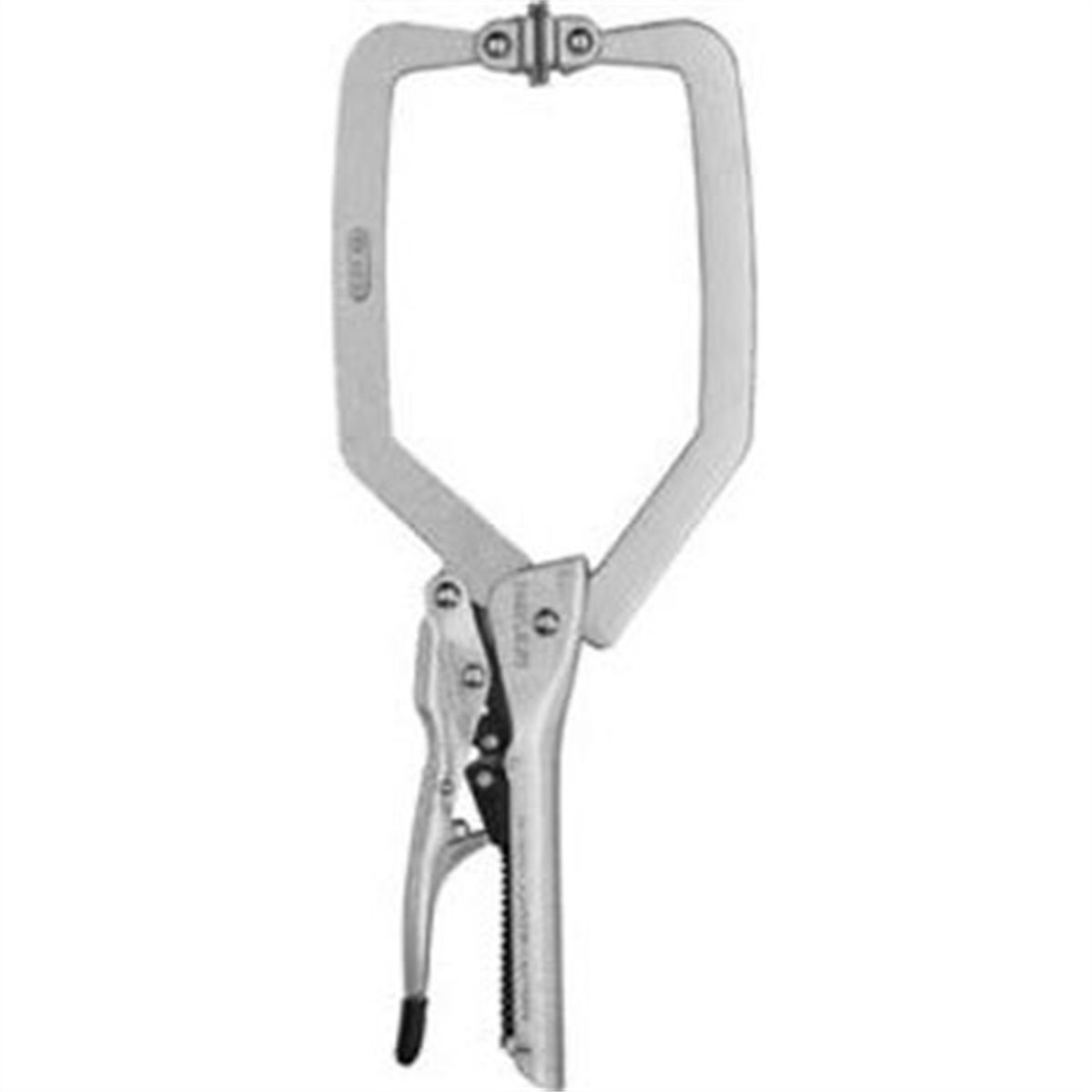 10" Small Body C-Clamp Self Adjusting Locking Pliers with Swivel