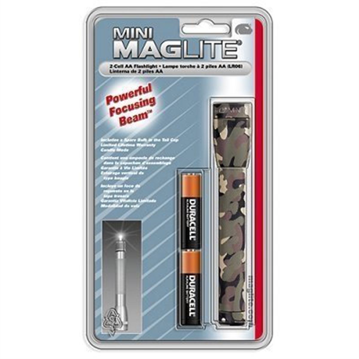 2 CELL AA US ARMY CAMO