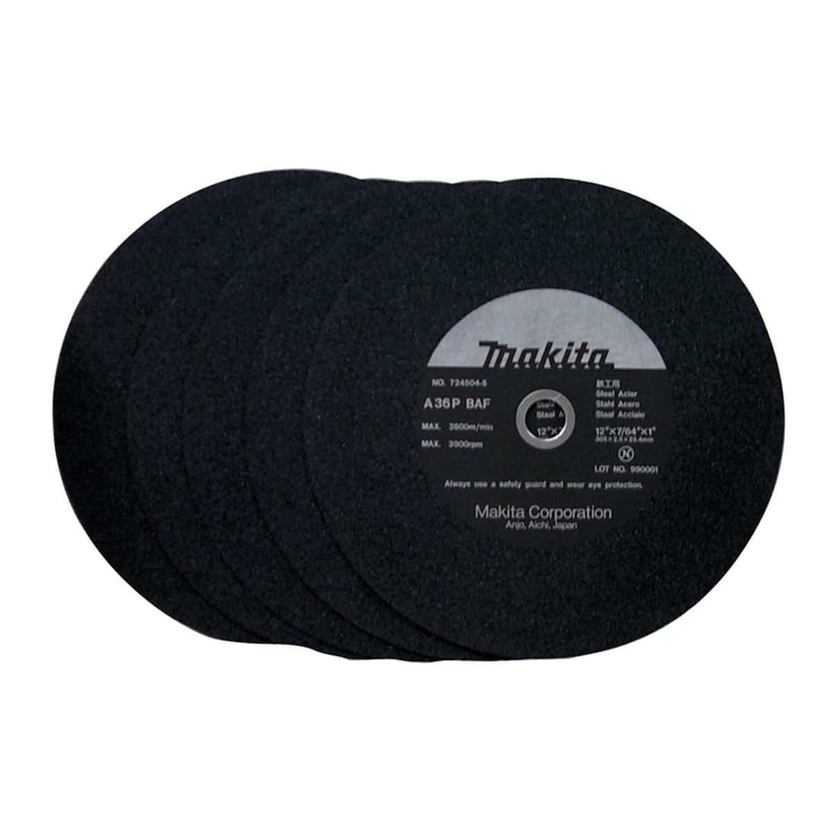 Makita 7245045 12 Abrasive Cutoff Wheel