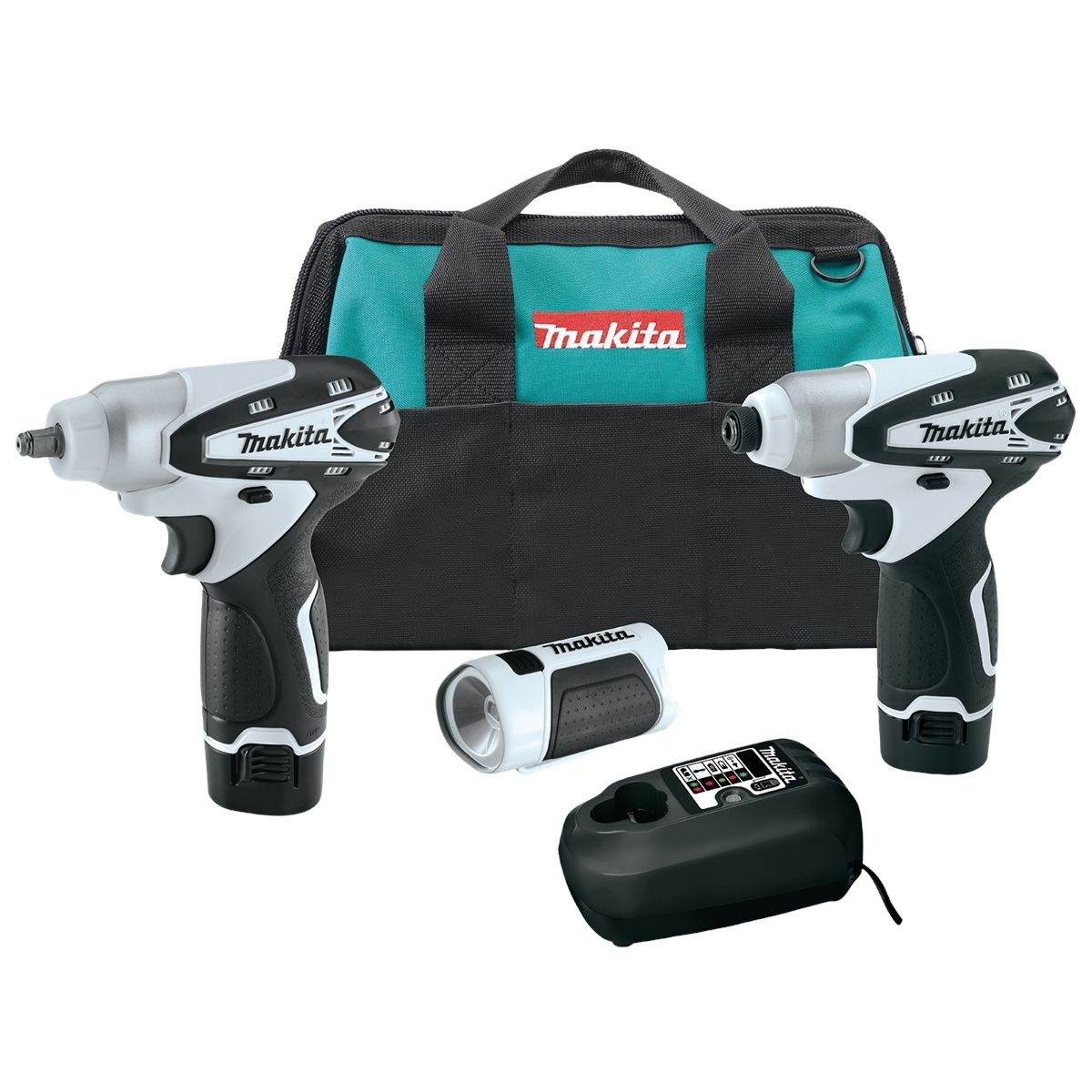 12V Max Lithium-Ion Cordless Impact Driver 3/8 Wrench Combo Kit