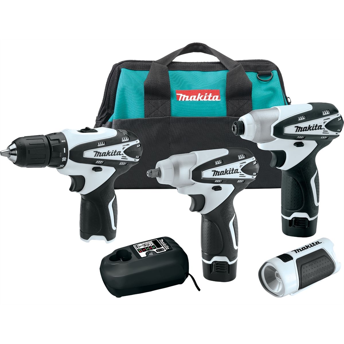 Gopak 12V Max Cordless Drill 4-Tool Combo Kit