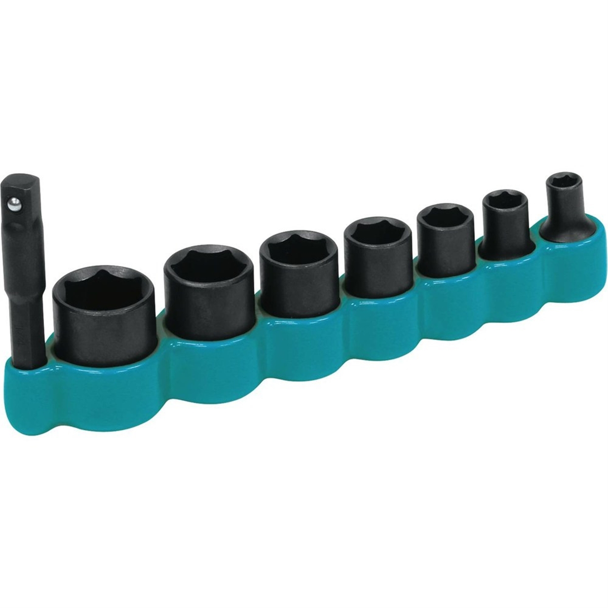 Makita 8PC 1/4" 6-Point Impact Socket Set Durable