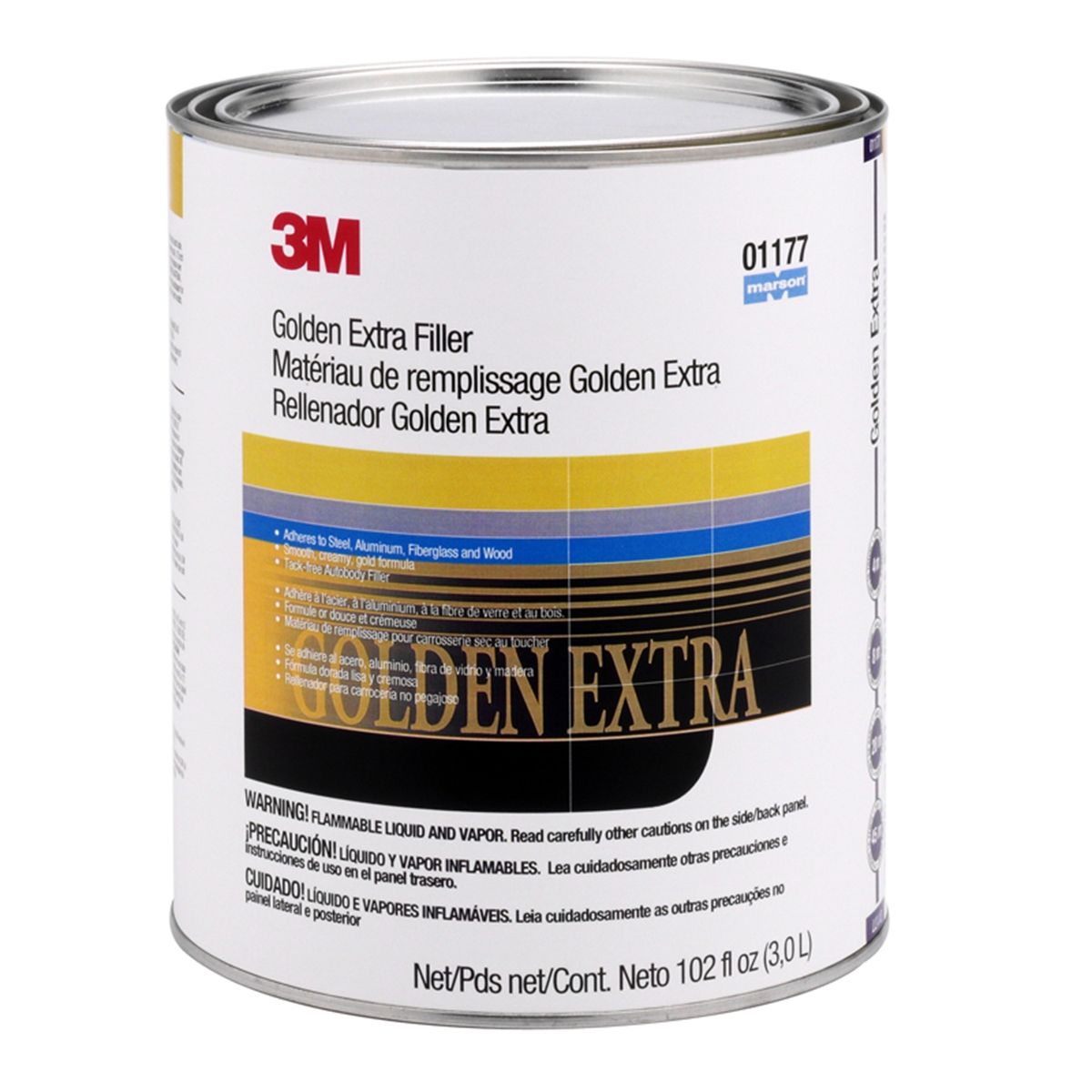 HAZMAT - Golden Extra(TM) Premium Body Filler - Gal