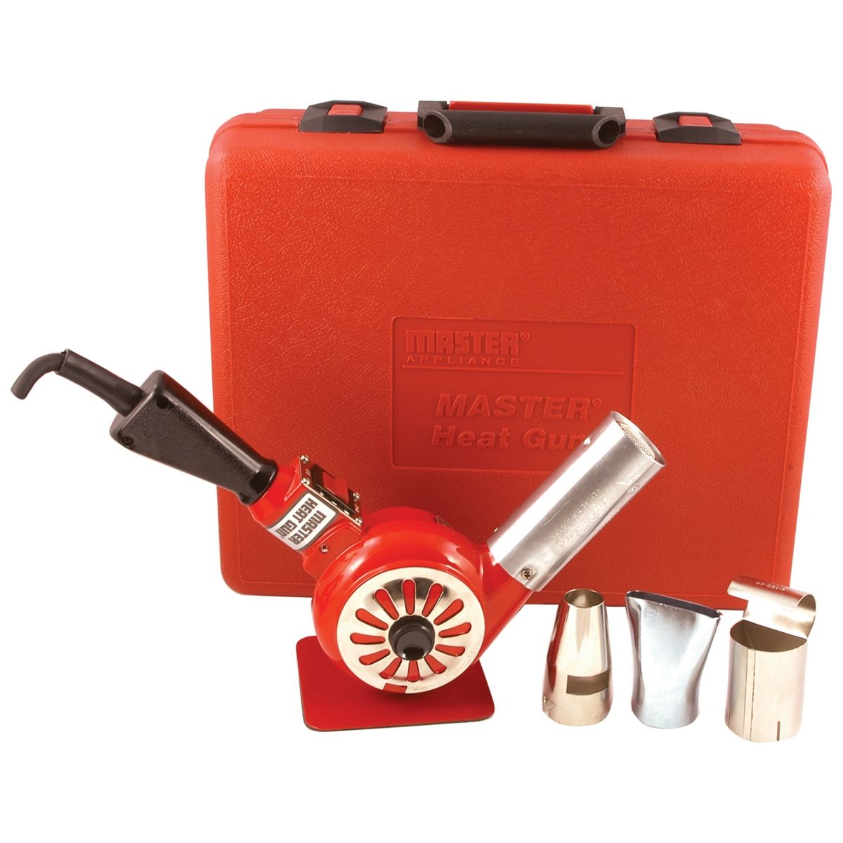 Master Heat Gun HG-751BK w/ 3 Attachments & Case