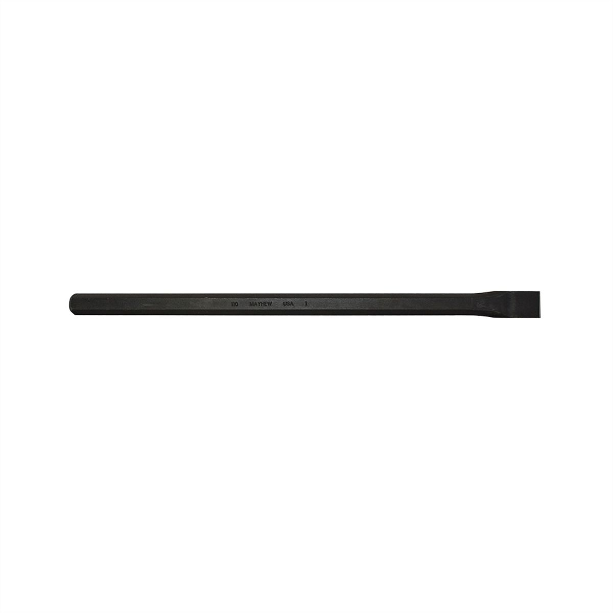 1" X 12" Black Oxide Cold Chisel