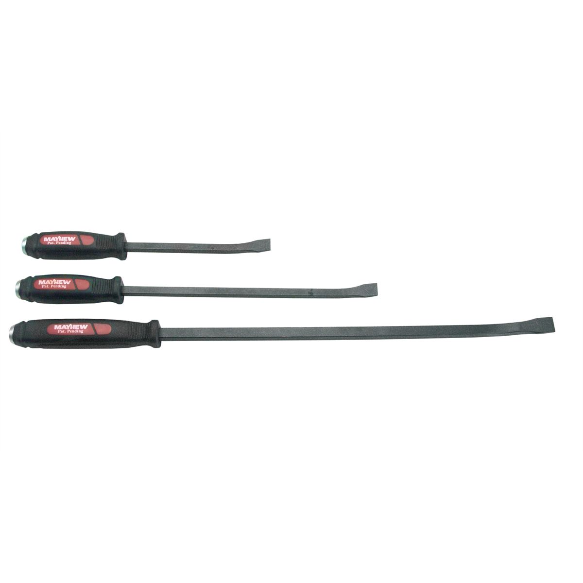 Mayhew Tools 61354 Pry Bar Set Straight Tip Dominator 3pc for sale online 