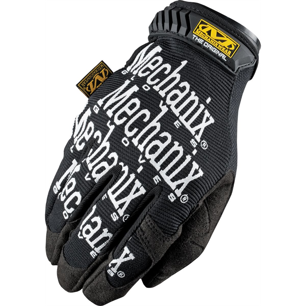 Mechanix Wear Gloves-Large Black-MG-05-010 Mechanic gloves Synthetic Leather-NEW 