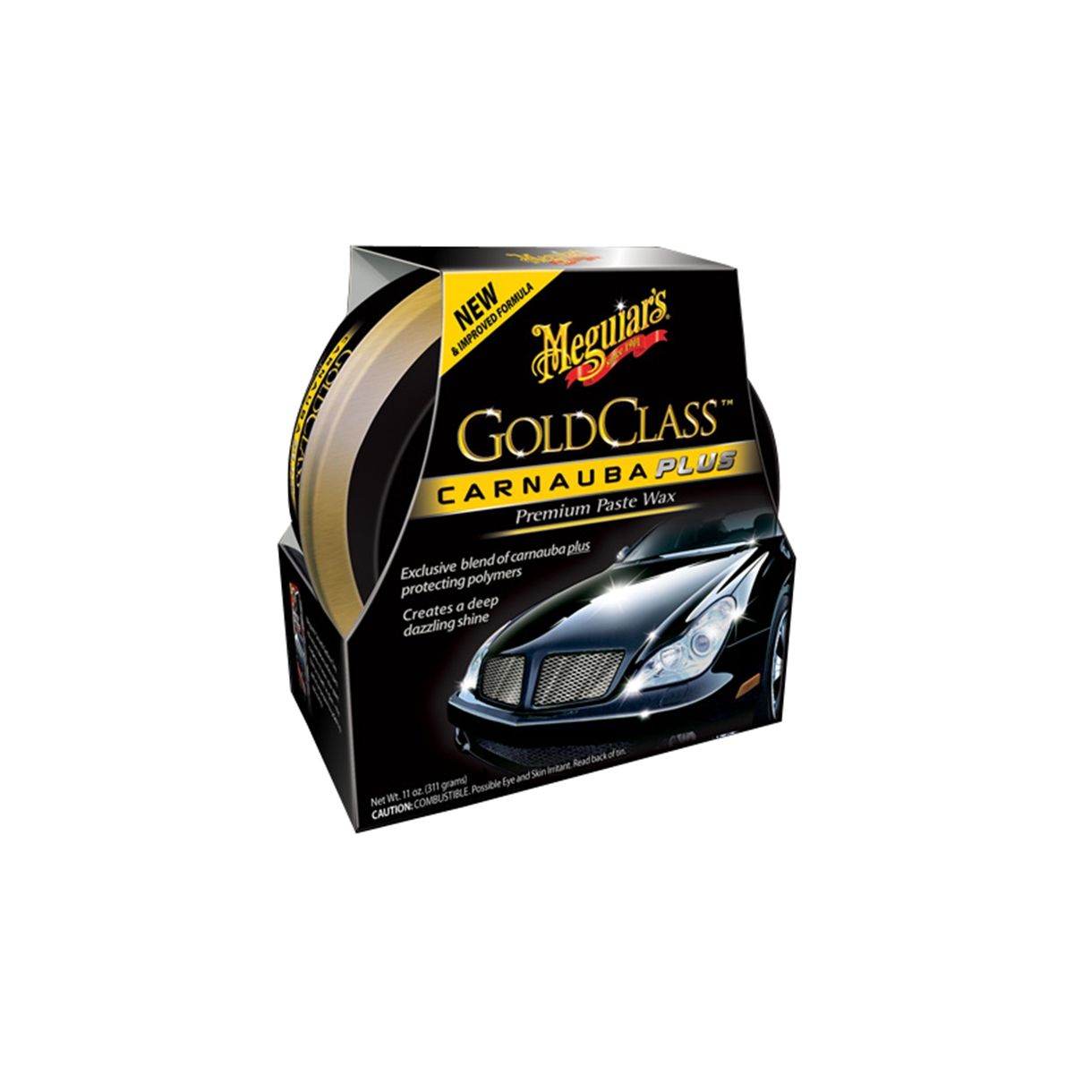 Gold Class Clear Coat Car Wax, Paste