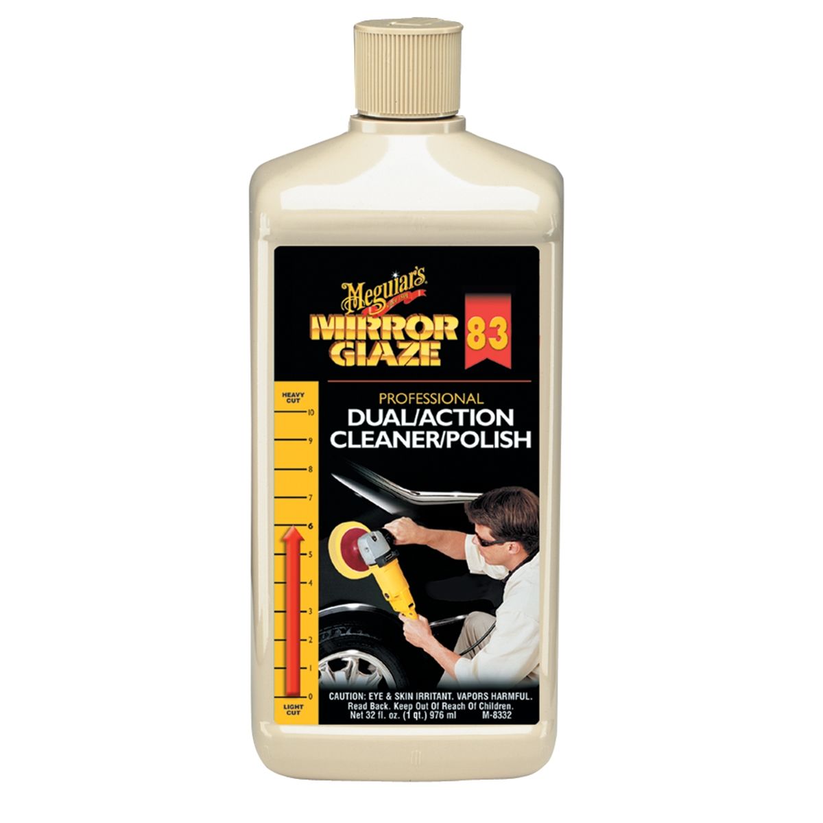 Meguiar's M 83 Mirror Glaze Dual Action Cleaner Polish!! 