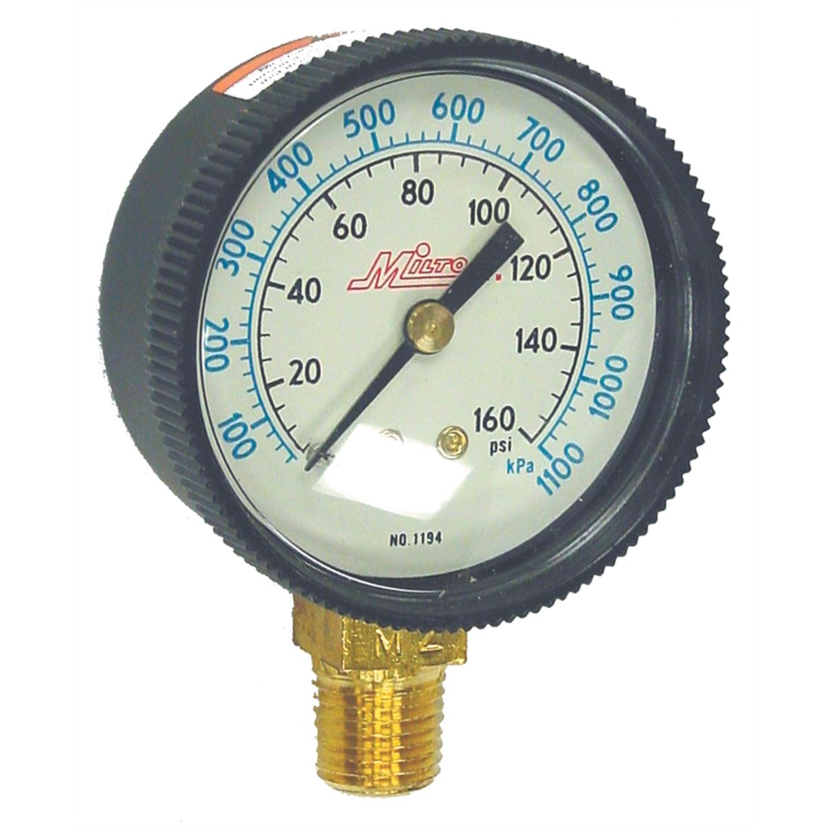 Pressure Gage 1/4 Inch NPT Bottom Mount 0-300 PSI