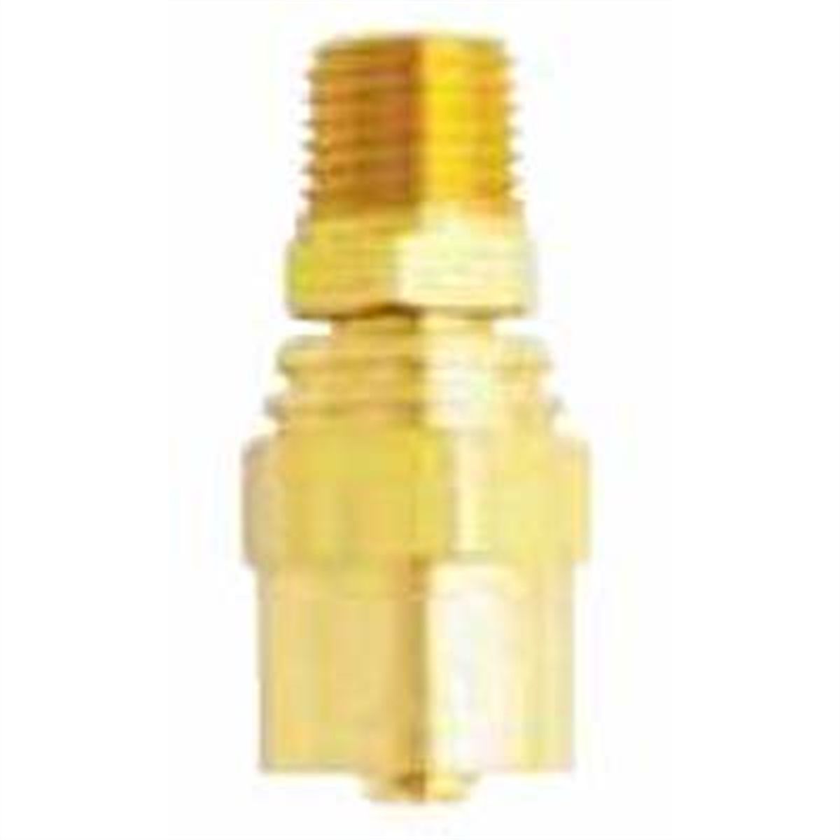 Re-usable Brass Male Air Hose End 3/8 In NPT