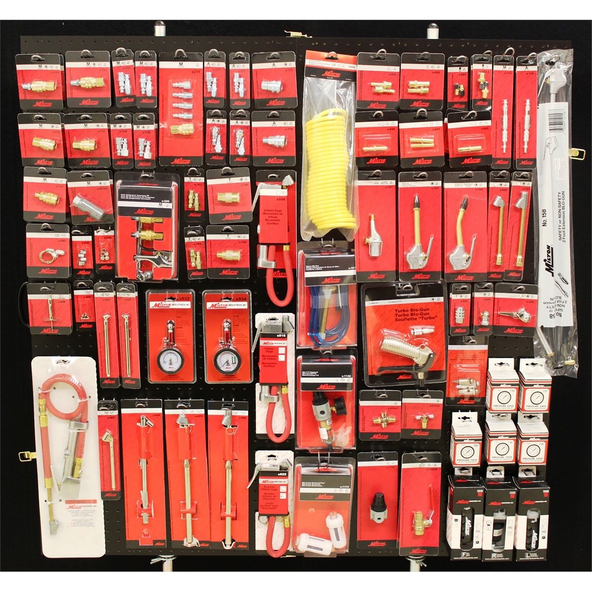 4' X 4' Milton Assortment Planogram