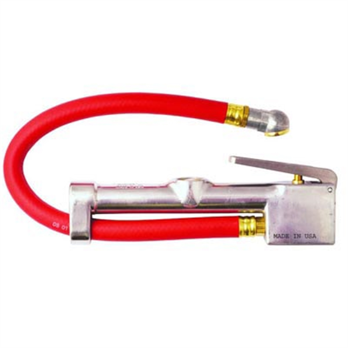 Single Head Chuck - Window Inflator Gage 15" Hose