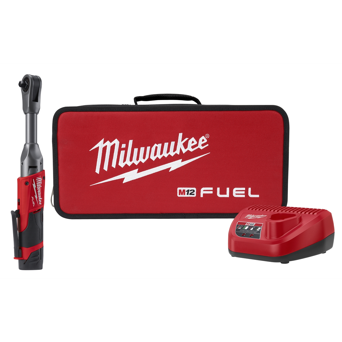 M12 FUEL 3/8" Extended Reach Ratchet 1 Battery Kit