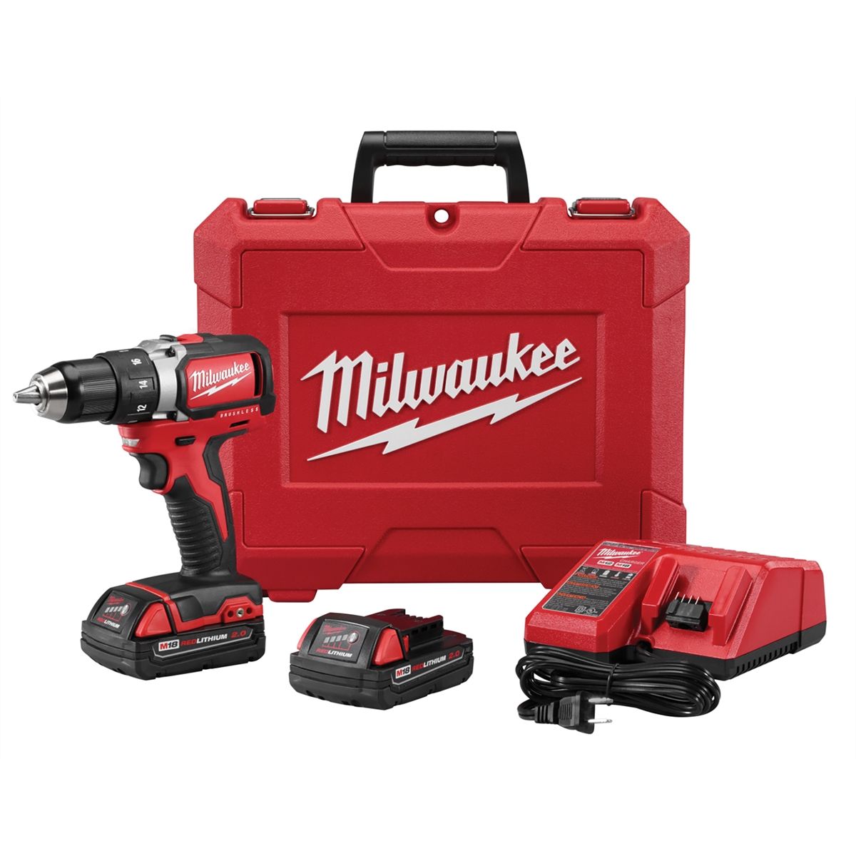 M18 1/2" Compact Brushless Drill/Driver Kit
