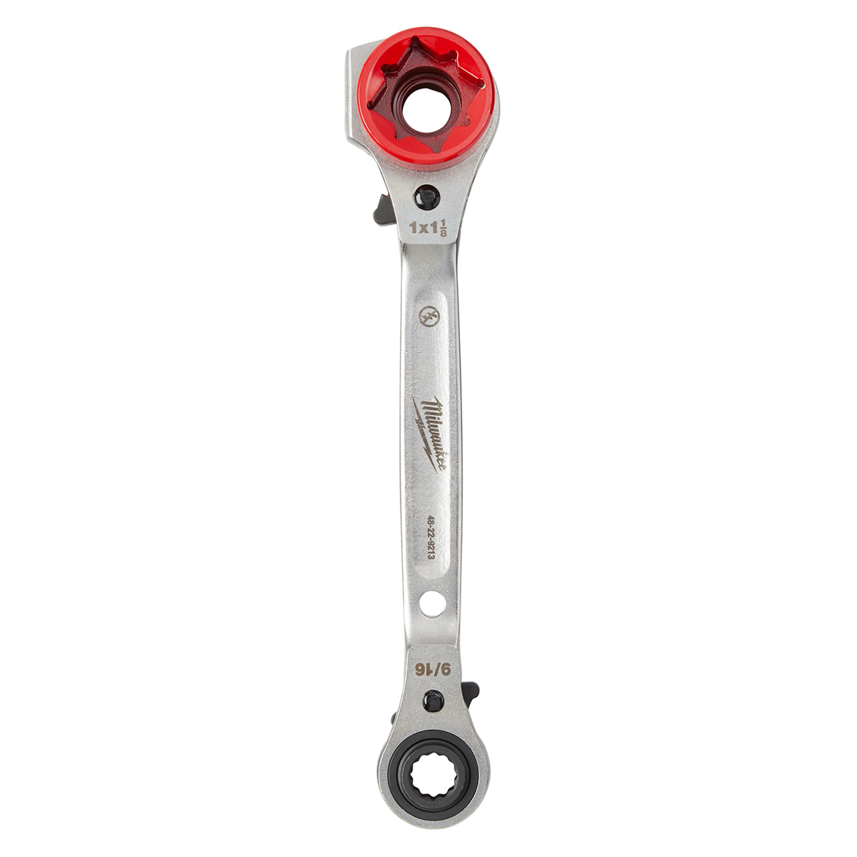 Lineman?s 5-in-1 Ratcheting Wrench
