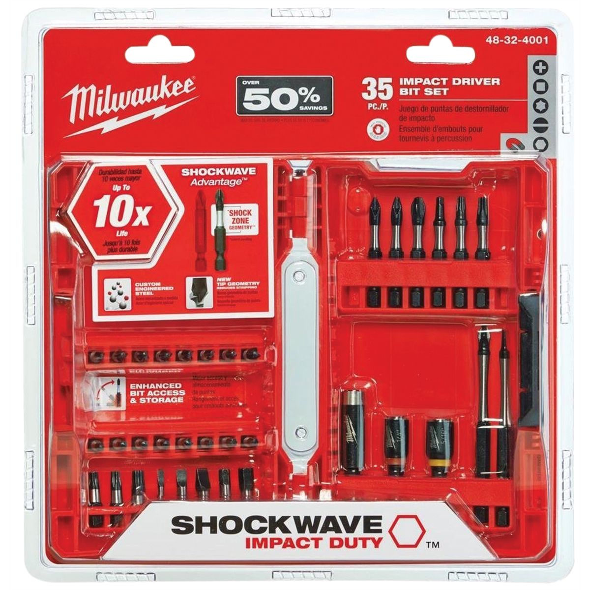SHOCKWAVE 35PC Bit Set
