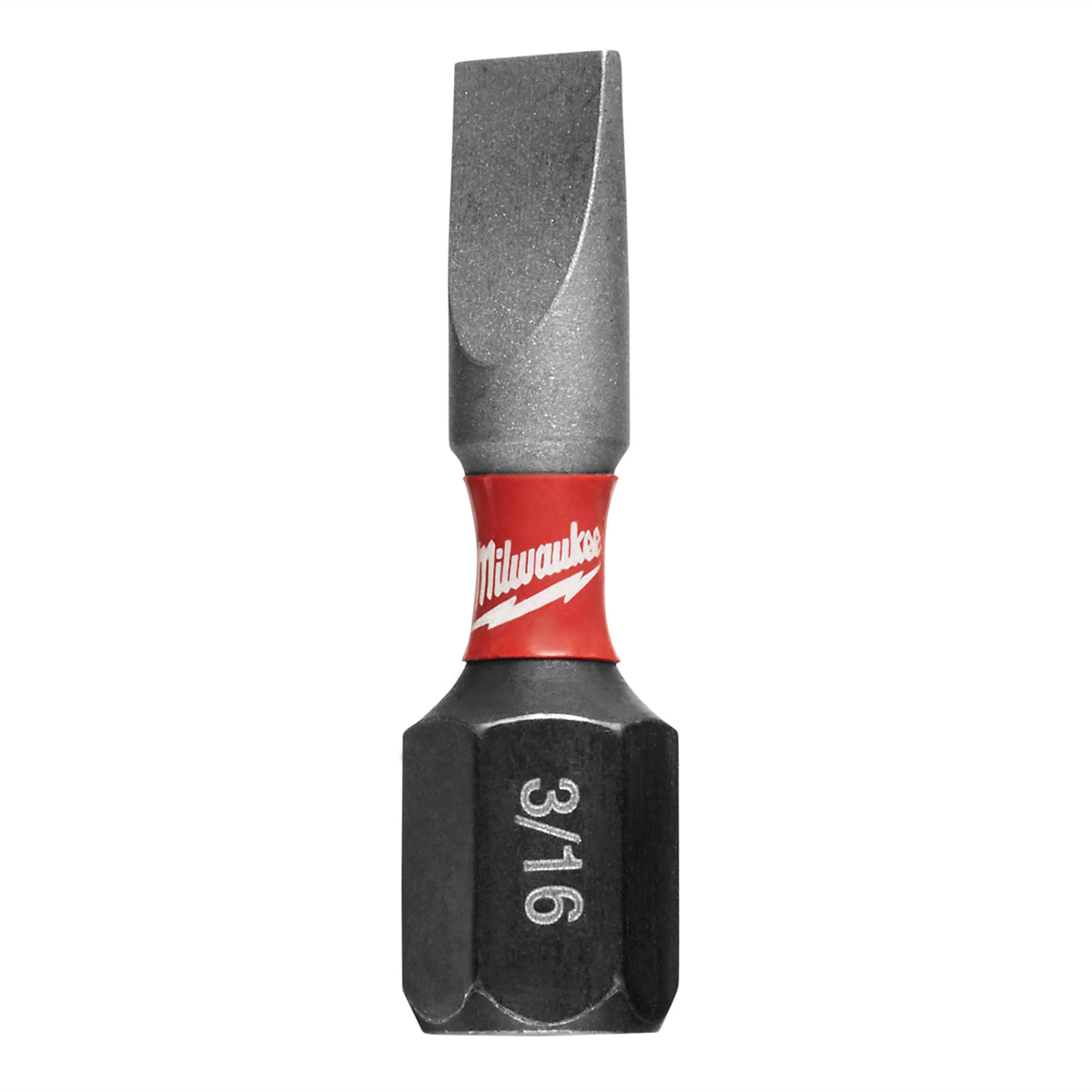 SHOCKWAVE Impact Slotted 3/16" Insert Bits (2PK)