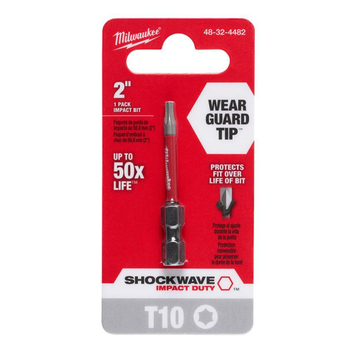 Shockwave T10 Torx 2" Power Bit