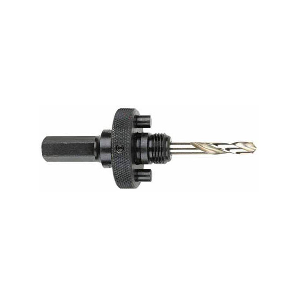 Hole Saw Arbor - 3/8In Hex Shank w/Snap Pins