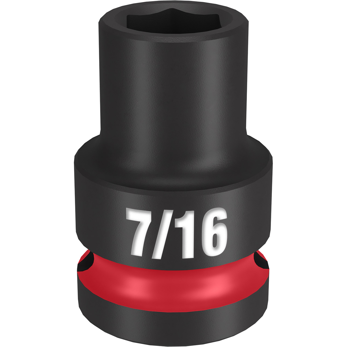 SHOCKWAVE Imp Duty 1/2"Dr 7/16" Std 6PT Socket