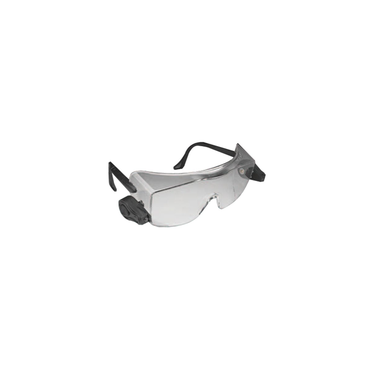 3M Light Vision LED Safety Glasses with Clear Lenses