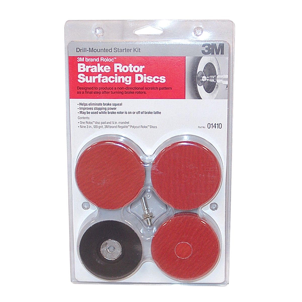 Brake Rotor Surface Conditioning Discs 120 Grit Roloc