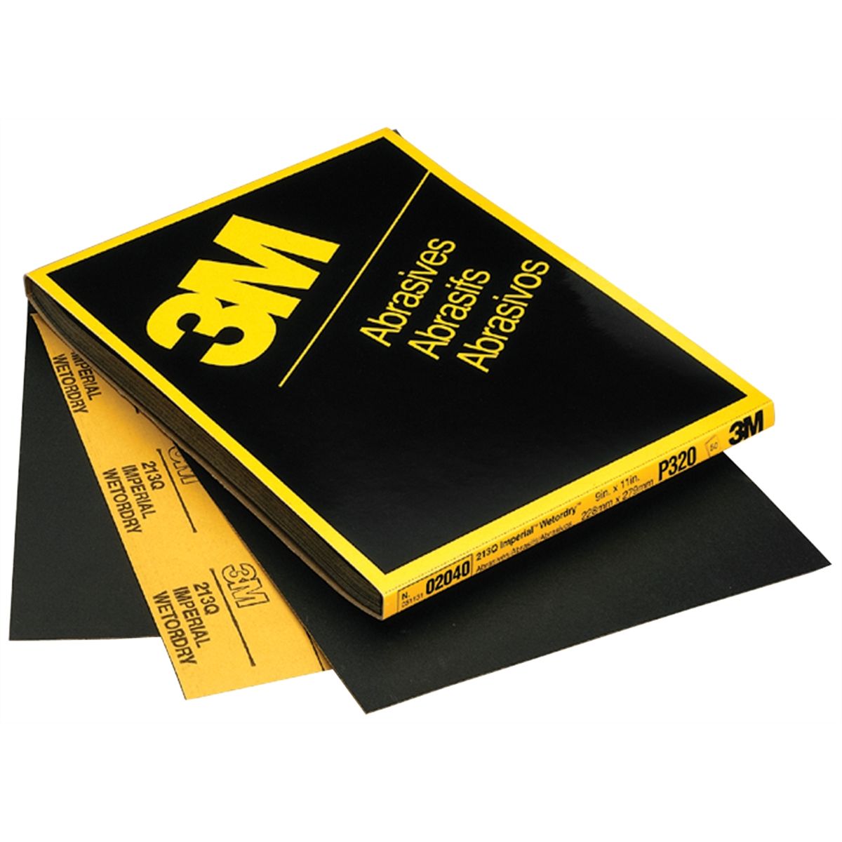 3M 2035 Wetordry Paper Sanding Sheets 9 x 11 800 Grade