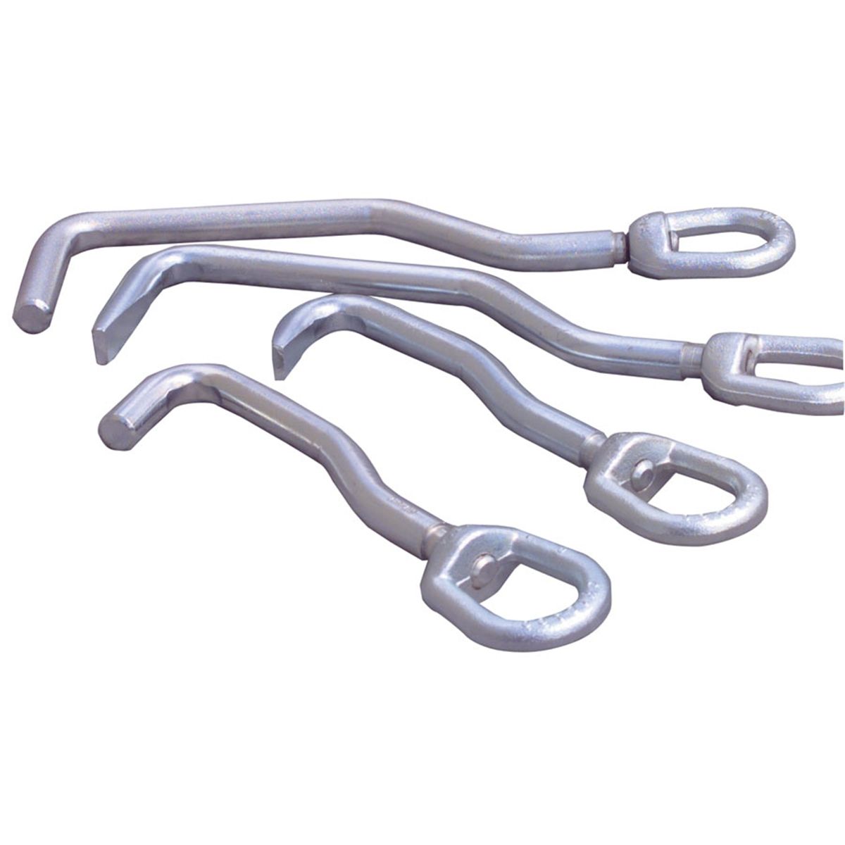 Sheet Metal Hooks Set of 4