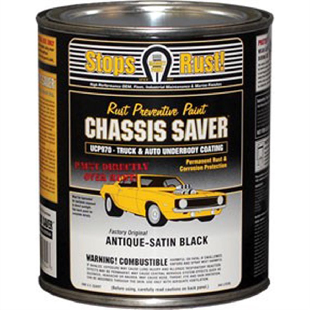 SATIN BLACK CHASSIS SAVER QTS.