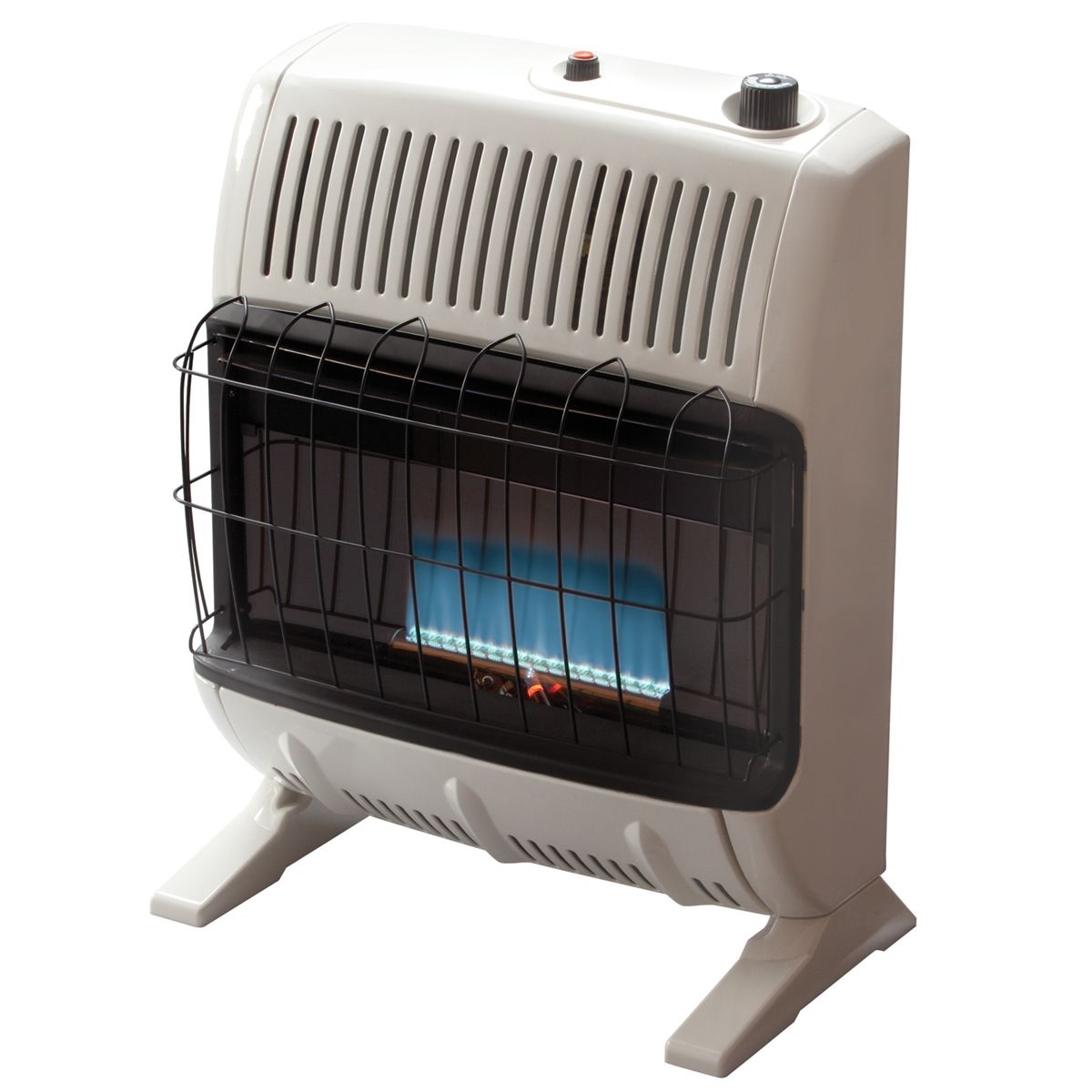 Vent Free 20,000 BTU Blue Flame, LP Gas Heater
